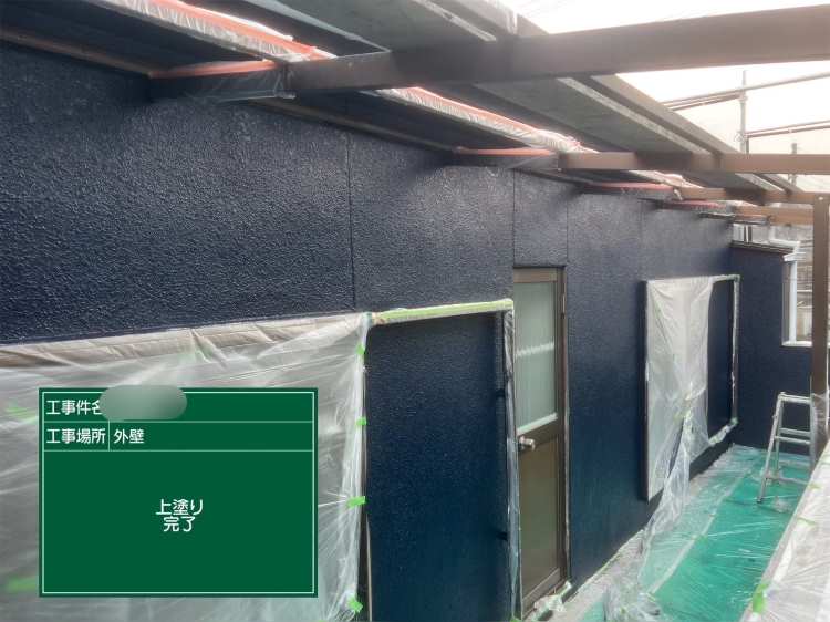 大阪市旭区戸建外壁塗装完了