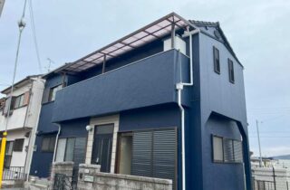 大阪市戸建外壁塗装施工後