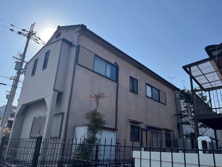 大阪市旭区外壁塗装現状